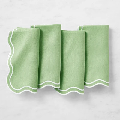 AERIN x Williams Sonoma Scalloped Napkins