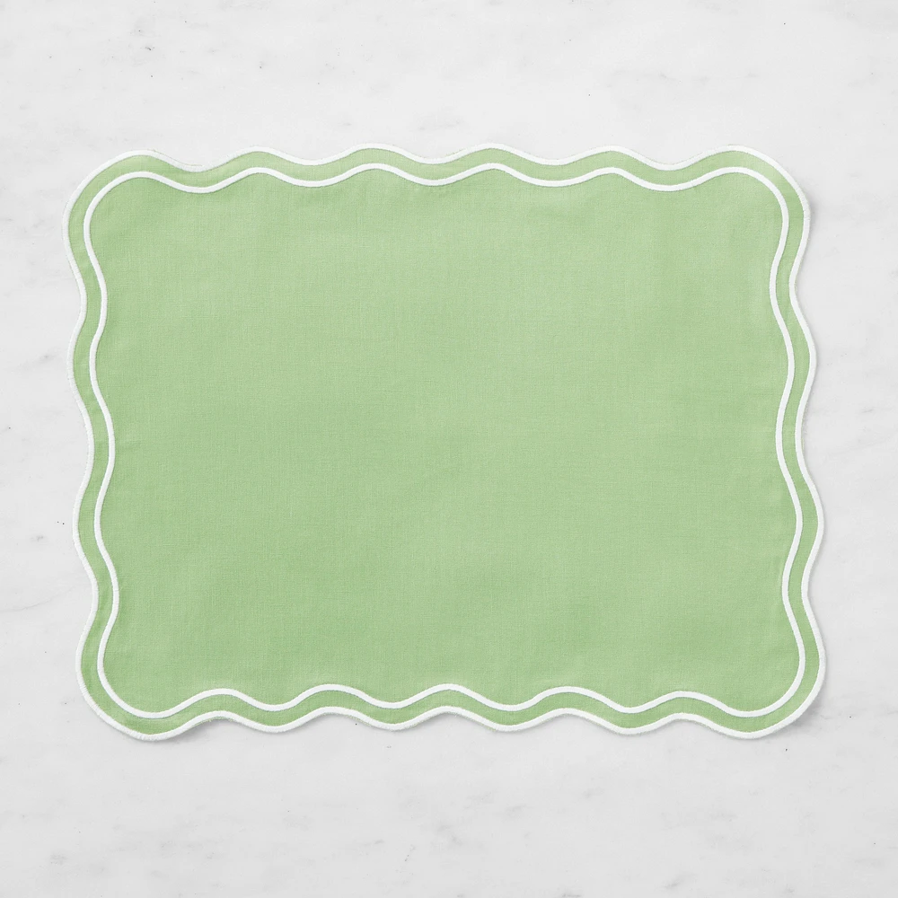 AERIN x Williams Sonoma Scalloped Placemats