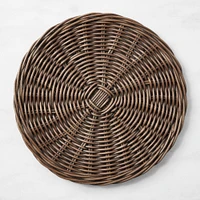 Dark Woven Charger