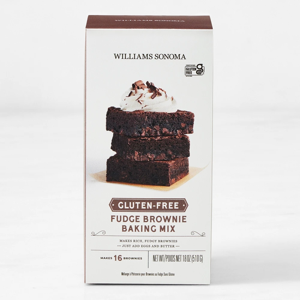 Williams Sonoma Gluten-Free Fudge Brownie Baking Mix