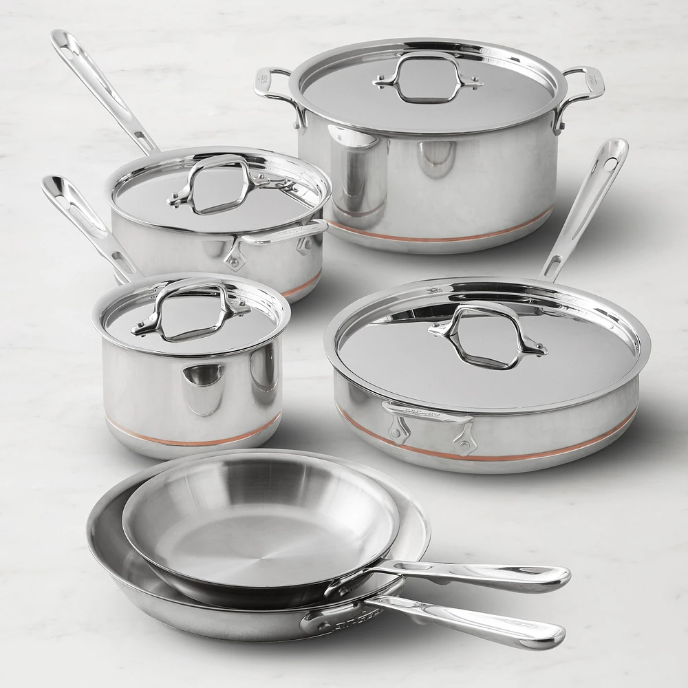 OPEN BOX: All-Clad Copper Core® 10-Piece Cookware Set