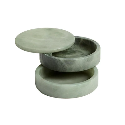 Alabaster Swivel Box