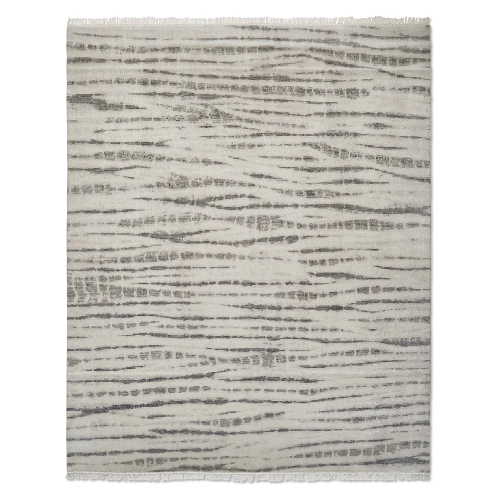 Shibori Hand Knotted Rug