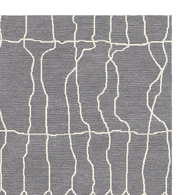 Moroccan Wave Hand Knotted Rug Swatches - Free Returns Within 30 Days
