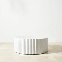 OPEN BOX: Tropea Fluted Round Coffee Table