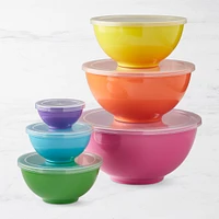 Flour Shop x Williams Sonoma Melamine Mixing Bowls with Lids, Set of 6