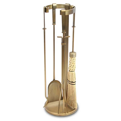 Mid Century Fireplace Tool Set