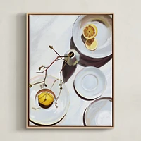 Flatlay Lemon Study No.1 Limited Edition Kitchen Art by Minted