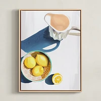 Flatlay Lemon Study No.2 Limited Edition Kitchen Art by Minted