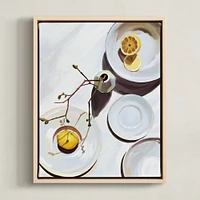 Flatlay Lemon Study No.1 Limited Edition Kitchen Art by Minted