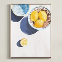 Flatlay Lemon Study Limited Edition Kitchen Art No.3 by Minted