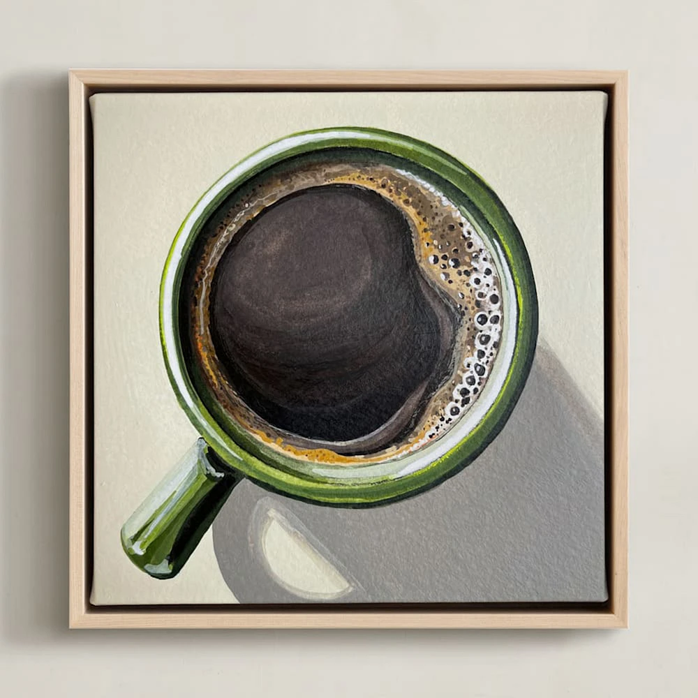 Morning Coffee Open Edition Kitchen Art by Minted