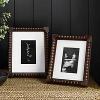 Sheila Bridges x Williams Sonoma Home Turned Walnut Picture Frame