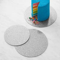 Flour Shop x Williams Sonoma Glitter Cake Boards, Set of 3