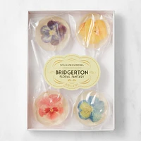 Bridgerton x Williams Sonoma Floral Lollipops, Set of 4