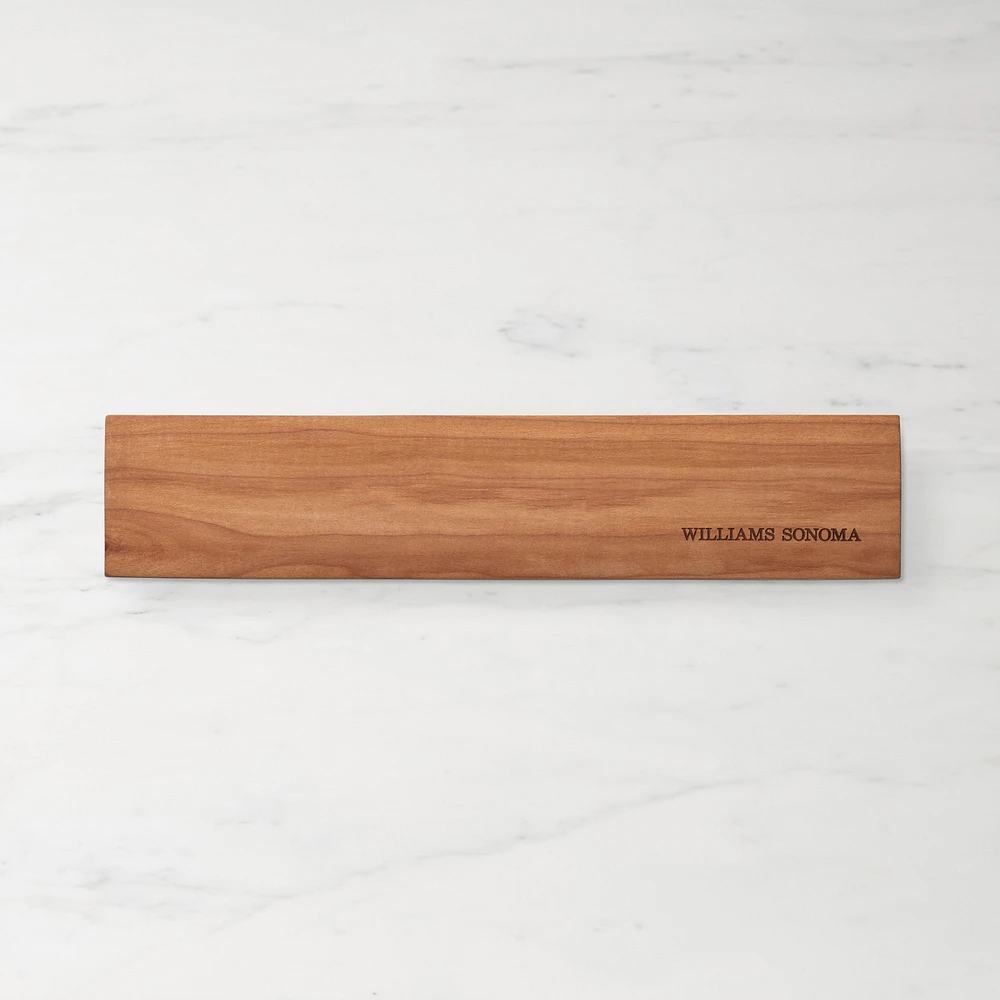 Williams Sonoma Wooden Magnetic Knife Rack