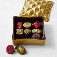 Bridgerton x Williams Sonoma Assorted Chocolates in Gold Chocolate Box, 9 Pieces