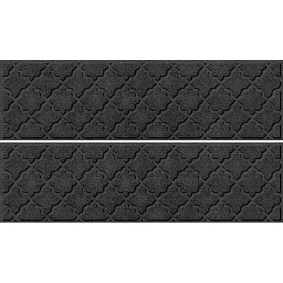Waterhog Cordova Commercial Grade Indoor/Outdoor Stair Treads, Set of 4