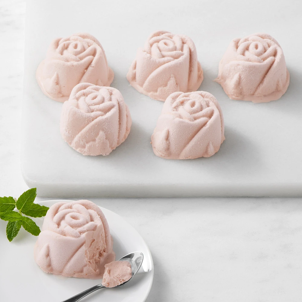 Bridgerton x Williams Sonoma Rose Shaped Gelato, Set of 6