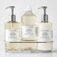 Williams Sonoma White Gardenia Hand Soap, Dish Soap & Lotion 4-Piece Kitchen Set