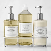 Williams Sonoma Lavender Cedarwood Hand Soap & Lotion 4-Piece Kitchen Set