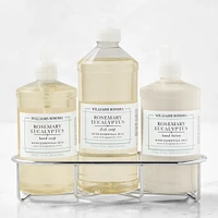 Williams Sonoma Rosemary Eucalyptus Hand Soap, Dish Soap & Lotion 4-Piece Kitchen Set