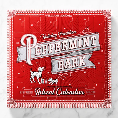 Williams Sonoma Peppermint Bark Advent Calendar