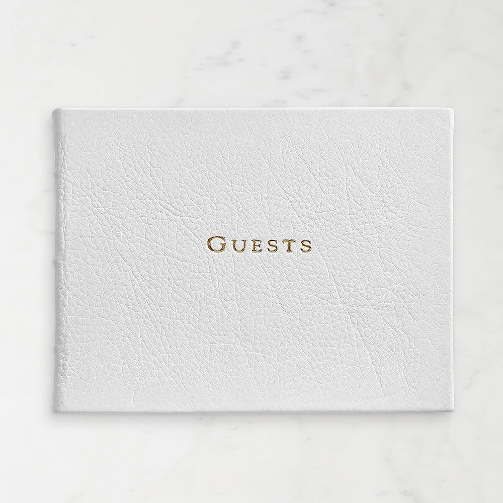 Leather Guest Book