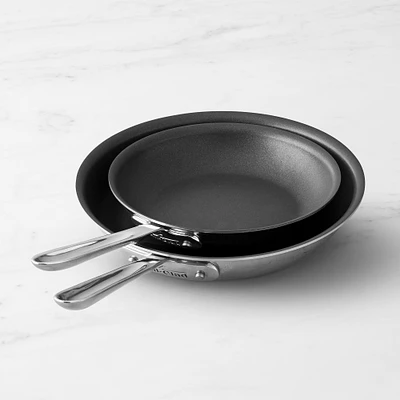 All-Clad D5® Stainless-Steel Pro Nonstick Fry Pan Set
