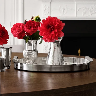 AERIN x Williams Sonoma Home Silver Hammered Vase