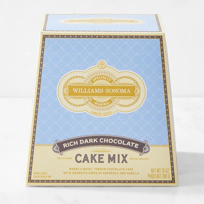 Williams Sonoma Rich Dark Chocolate Cake Mix
