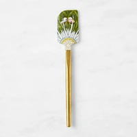 Williams Sonoma Famille Rose Dragonfly Spatula with Gold Handle