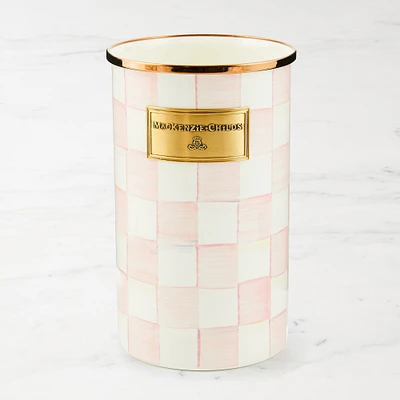 MacKenzie-Childs Rosy Check Utensil Holder