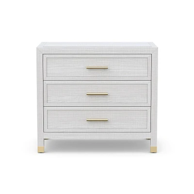 Majorca 3-Drawer Nightstand (34")
