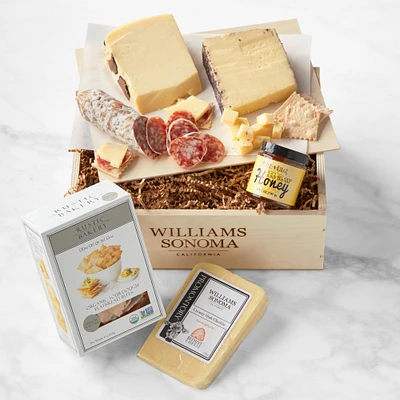 Williams Sonoma Cheese & Charcuterie Gift Crate