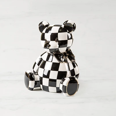 MacKenzie-Childs Courtly Bear Cookie Jar