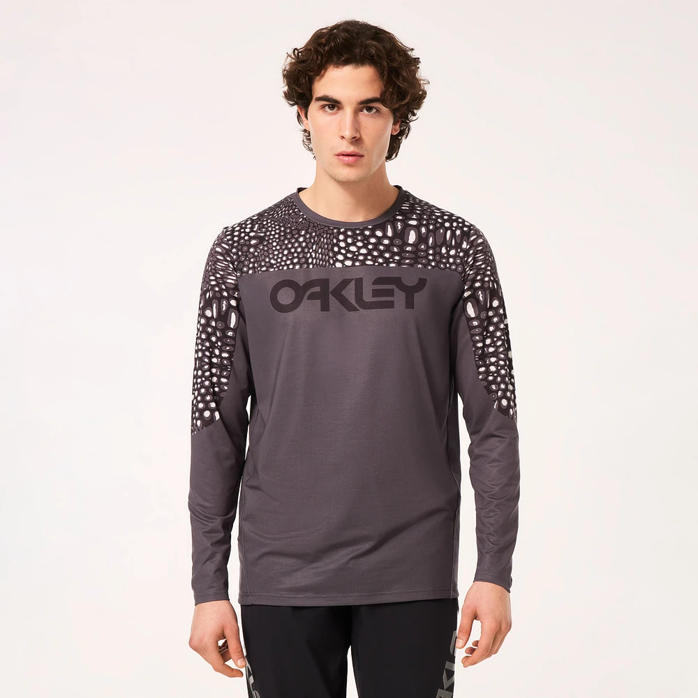 Oakley Men's Maven Coast Ls Jersey Size: