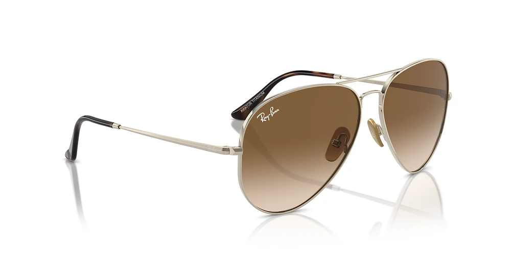 RB8089 Aviator Titanium