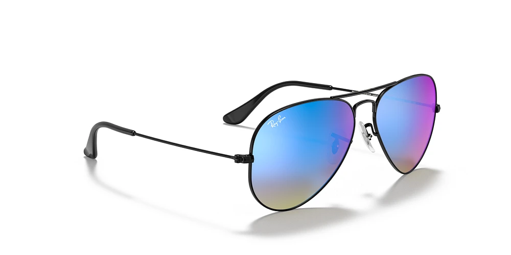 RB3025 Aviator Flash Lenses Gradient