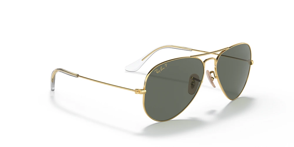 RB3025K Aviator Solid Gold