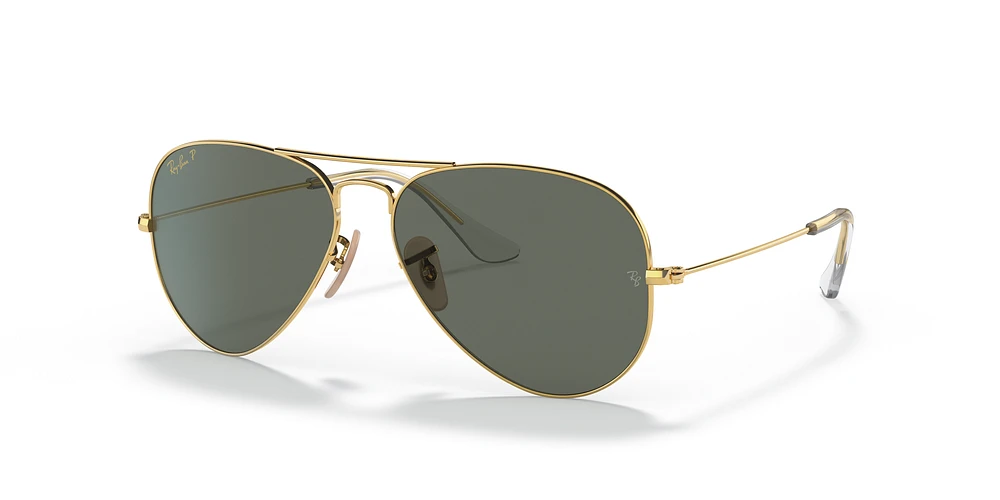 RB3025K Aviator Solid Gold