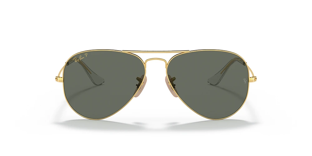 RB3025K Aviator Solid Gold