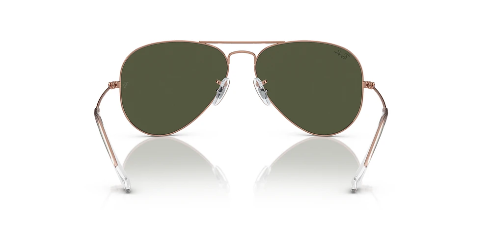 RB3025 Aviator Rose Gold