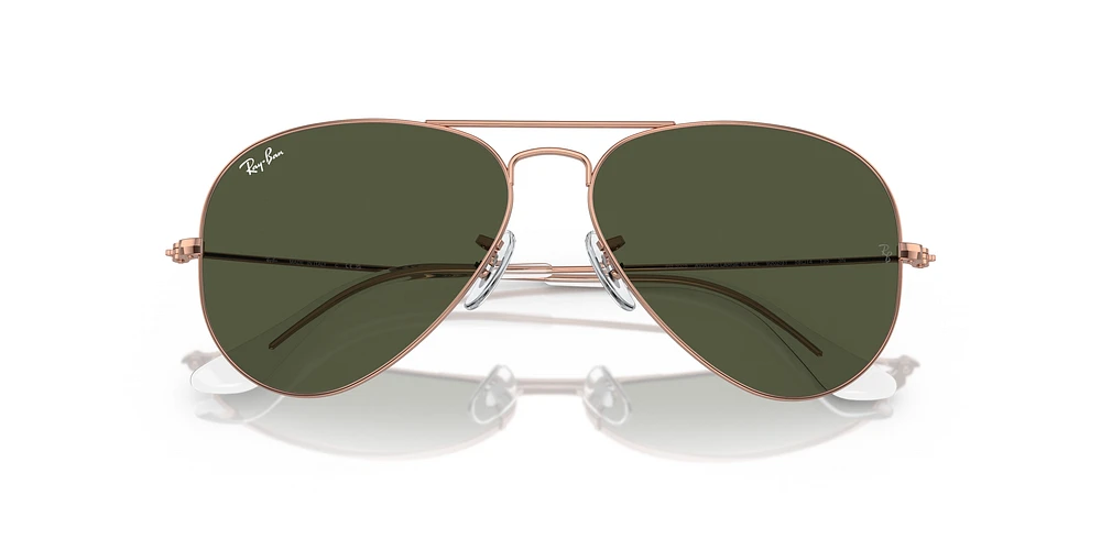 RB3025 Aviator Rose Gold