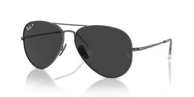 RB8089 Aviator Titanium