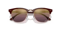 RB3016 Clubmaster Chromance