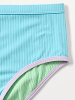 Athleta Girl Reversible High Rise Swim Bottom