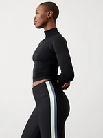 Momentum Seamless Crop Half Zip