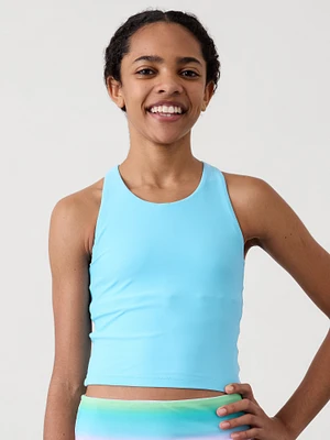 Athleta Girl High Neck Crop Tankini