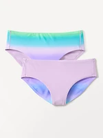 Athleta Girl Reversible Mid Rise Swim Bottom